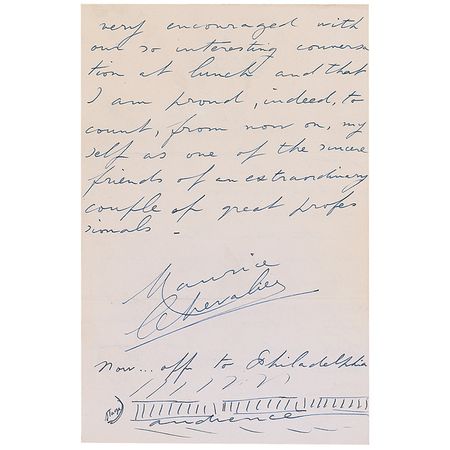 Lot #1044 Maurice Chevalier - Image 2