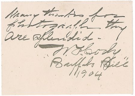 Lot #172 William F. ‘Buffalo Bill’ Cody - Image 1