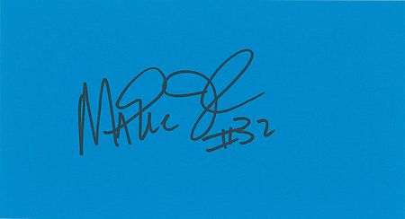 Lot #106 Bill Clinton and Magic Johnson - Image 2