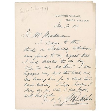 Lot #1025 George Arliss - Image 2