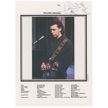 Lot #1014 Tears for Fears - Image 2