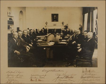Lot #12 Dwight D. Eisenhower Cabinet