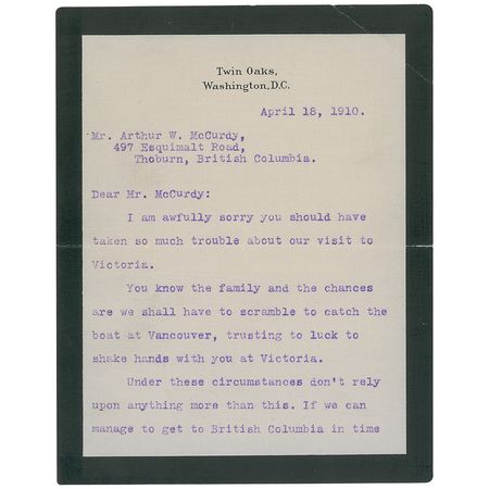 Lot #152 Alexander Graham Bell - Image 1