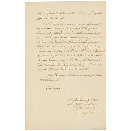 Lot #374 Francois Christophe de Kellermann - Image 3