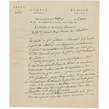 Lot #387 Jean-Victor Moreau - Image 1