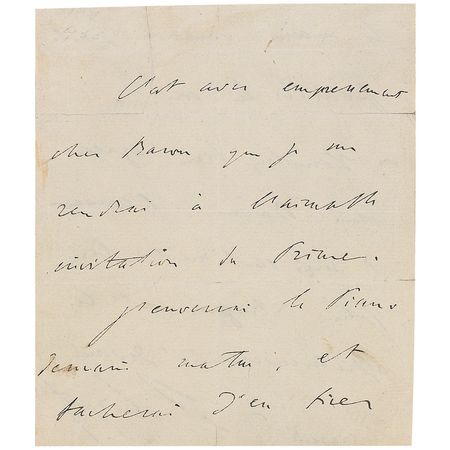 Lot #730 Franz Liszt - Image 1