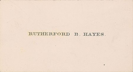 Lot #36 Rutherford B. Hayes - Image 2