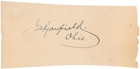 Lot #25 James A. Garfield