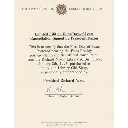 Lot #119 Richard Nixon - Image 3