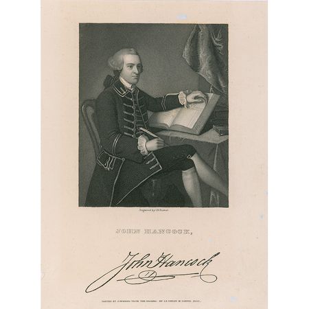Lot #212 John Hancock - Image 2