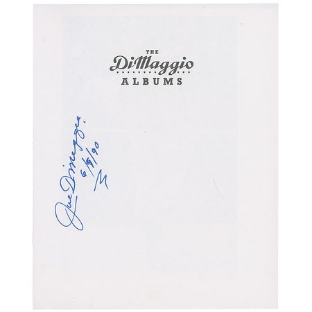 Lot #1407 Joe DiMaggio - Image 1