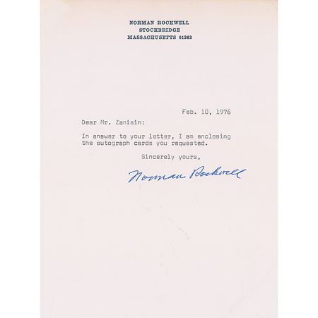 Lot #655 Norman Rockwell - Image 1