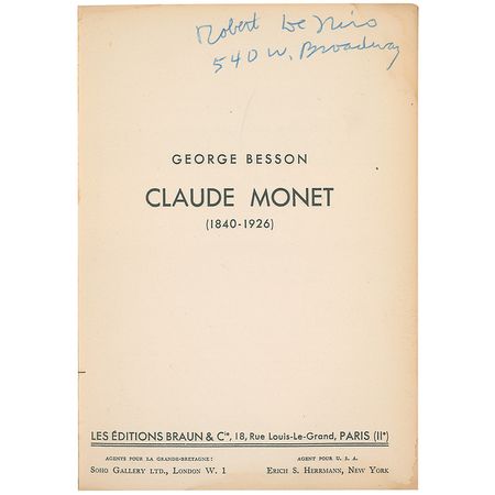 Lot #1335 Robert DeNiro - Image 1