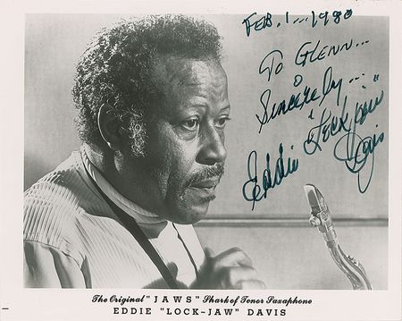 Lot #953 Eddie ‘Lockjaw’ Davis - Image 2