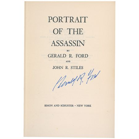 Lot #112 Gerald Ford - Image 1