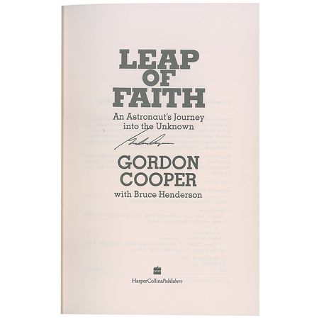 Lot #480 Gordon Cooper - Image 1