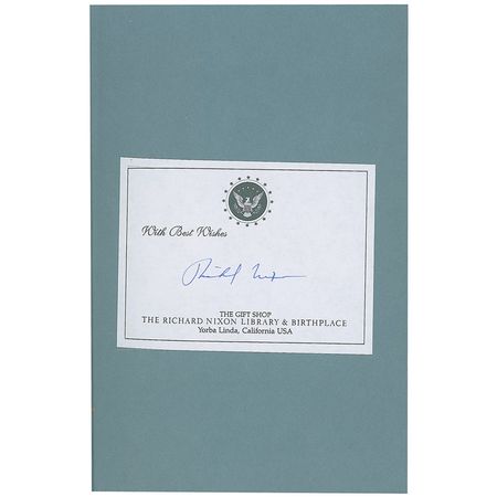Lot #123 Richard Nixon - Image 1