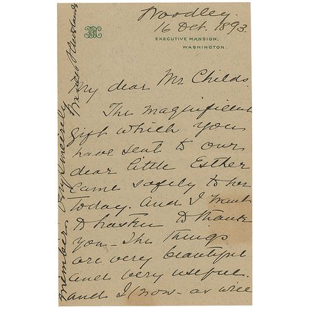 Lot #3 Frances Cleveland - Image 1