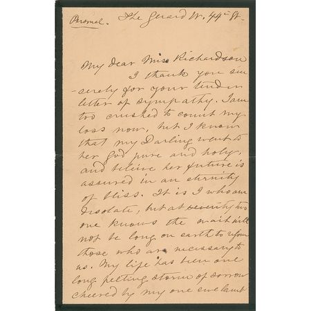 Lot #179 Varina Davis - Image 1