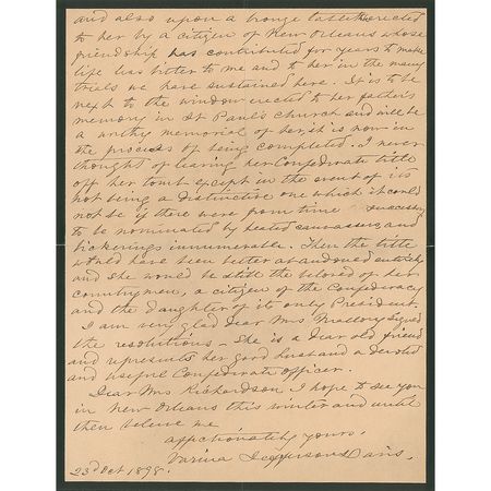 Lot #179 Varina Davis - Image 3