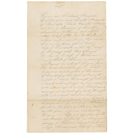 Lot #45 Abraham Lincoln - Image 1