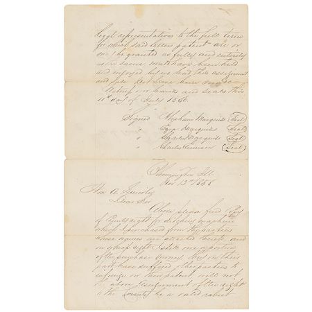 Lot #45 Abraham Lincoln - Image 2