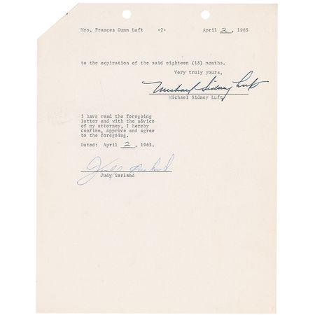 Lot #1059 Judy Garland - Image 2