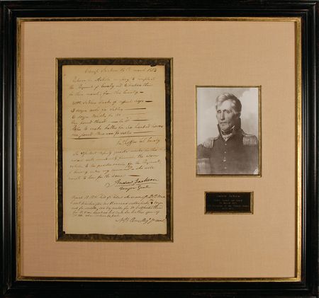 Lot #1618 Andrew Jackson - Image 1