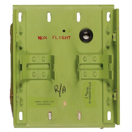 Lot #656  Solid Rocket Booster Splice Plate - Image 1