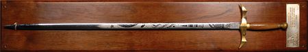 Lot #393 Commemorative Sword - Image 1