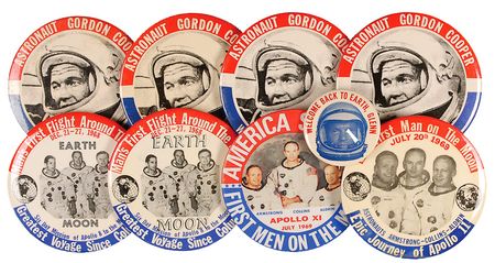 Lot #696 Astronaut Pins - Image 2