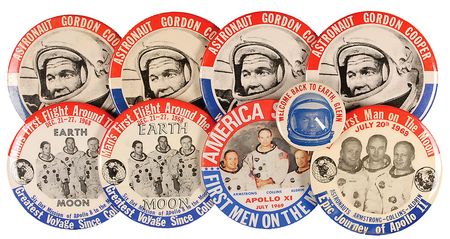 Lot #696 Astronaut Pins - Image 1