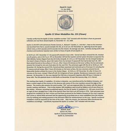 Lot #442 Apollo 12 - Image 3