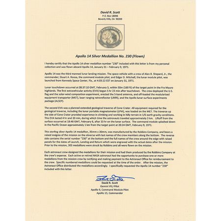 Lot #487 Apollo 14 - Image 3