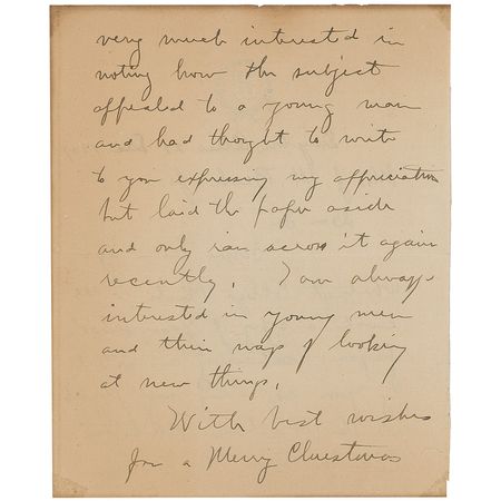 Lot #11 Wilbur Wright - Image 2