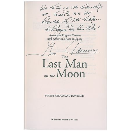 Lot #575 Gene Cernan - Image 1