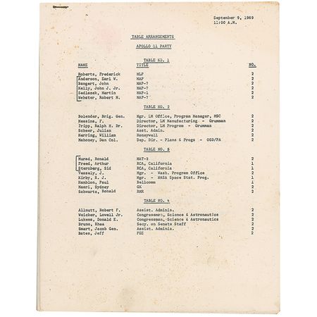 Lot #375 Apollo 11 - Image 1