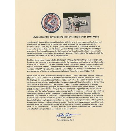 Lot #516 Apollo 15 - Image 2