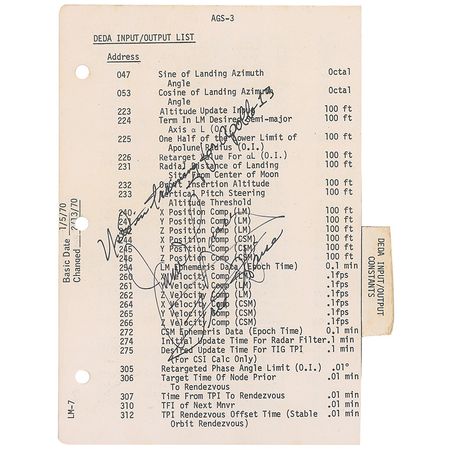 Lot #482 James Lovell and Fred Haise - Image 1