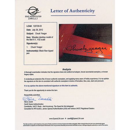 Lot #125 Chuck Yeager - Image 4