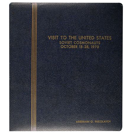 Lot #693 Astronaut Photo Album - Image 1