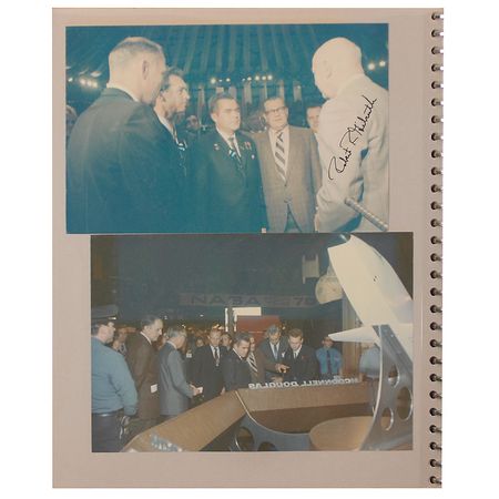 Lot #693 Astronaut Photo Album - Image 2