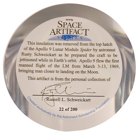 Lot #318 Apollo 9 - Image 2