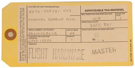 Lot #655 Shuttle TPS Thermal Barrier Assembly - Image 2