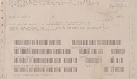 Lot #633 Space Shuttle Flown Hardware - Image 5