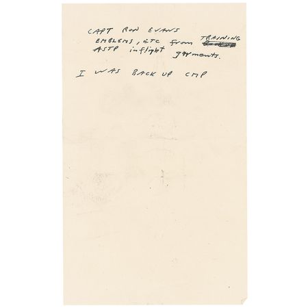 Lot #594 Ron Evans - Image 2