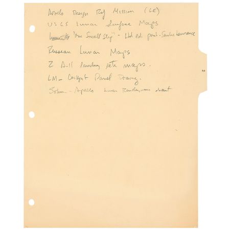 Lot #399 Neil Armstrong - Image 1