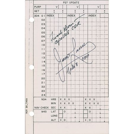 Lot #314 James Lovell and Frank Borman - Image 1