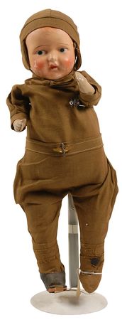 Lot #71 WWI Aviator Doll - Image 1