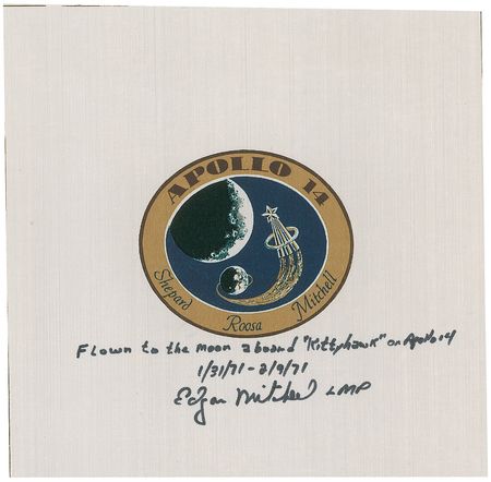 Lot #498 Edgar Mitchell - Image 1